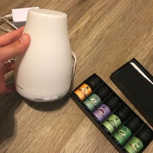 Diffuser and essential oils